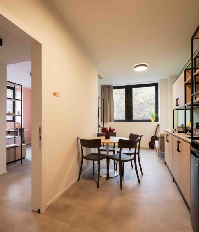 Ap. SingleDouble Room Kitchen 1