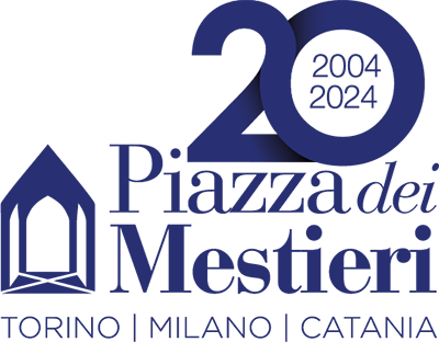 logo ventennale piazzadeimestieri