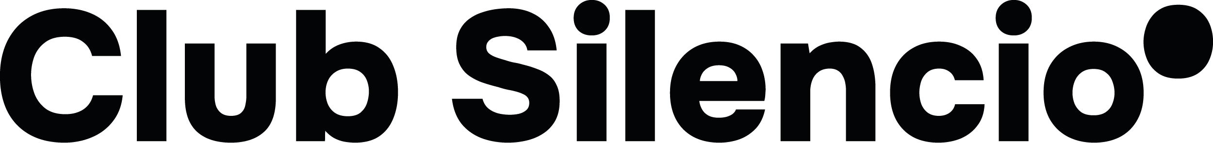 Orizzontale nero Logo Club Silencio